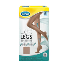 Medias de compresión ligera Scholl Light Legs 20 DEN color carne-Scholl ES-Scholl ES
